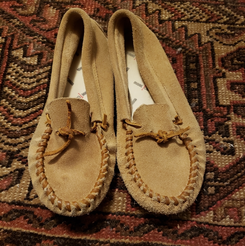Minnetonka Leather Driving Moccasins